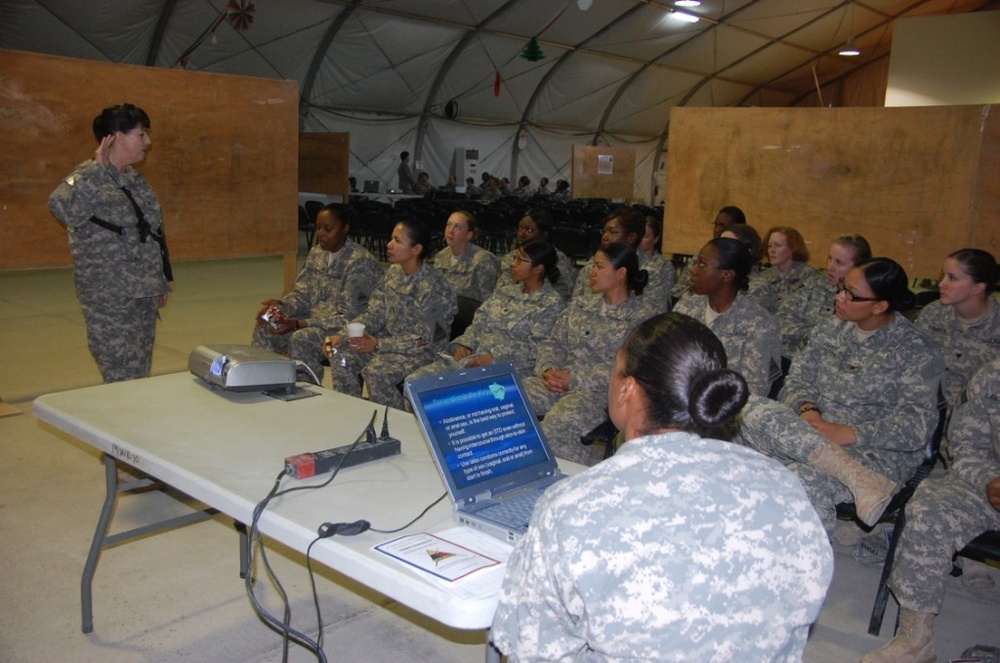 Symposium empowers female Soldiers