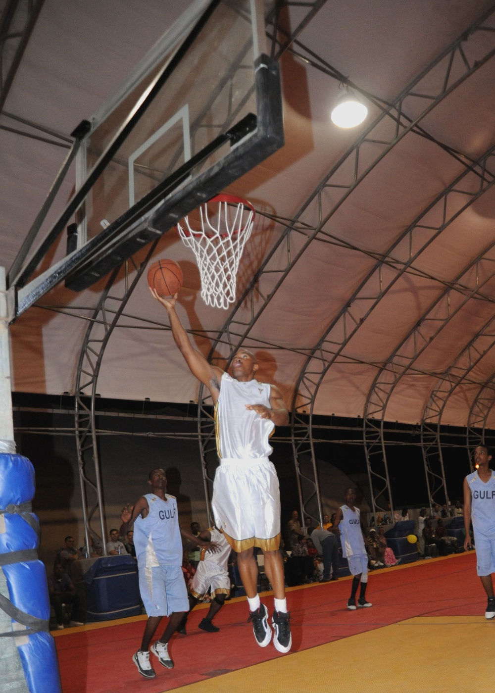 Camp Lemonnier Plays Basketball With Djiboutian National Development Team