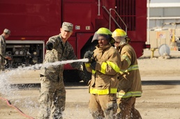 Ali Firefighters train Iraqis for future