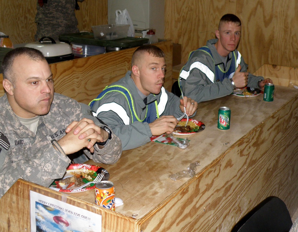 751st CSSB celebrates the season