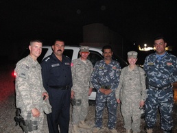 Iraqi, U.S. Military Police Spark New Relationship in Amarah