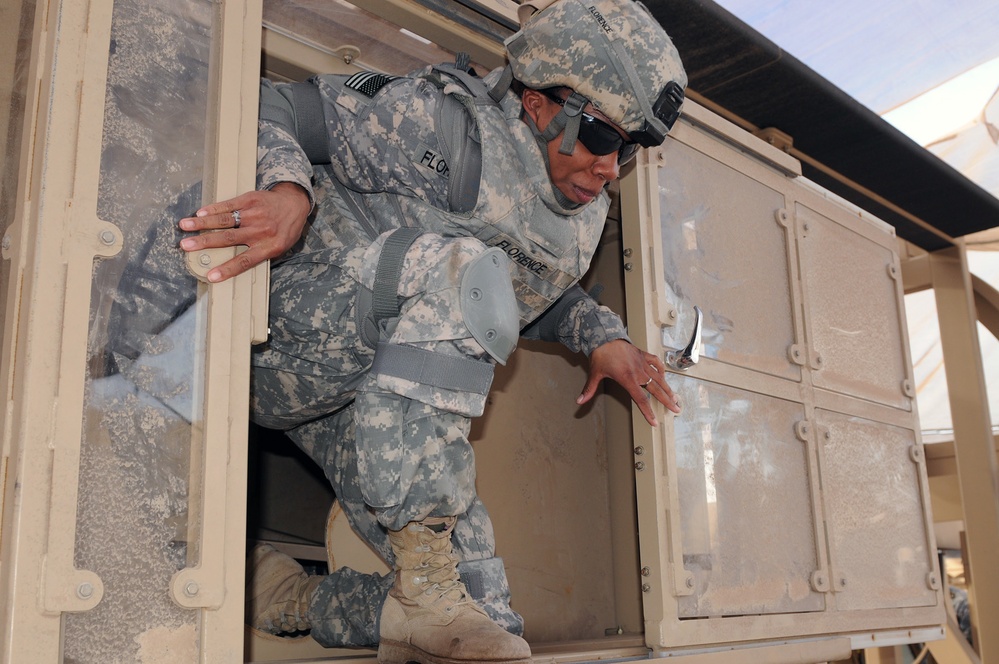 'Rollover, Rollover, Rollover!': Soldiers Learn How to Quickly, Properly Exit an MRAP