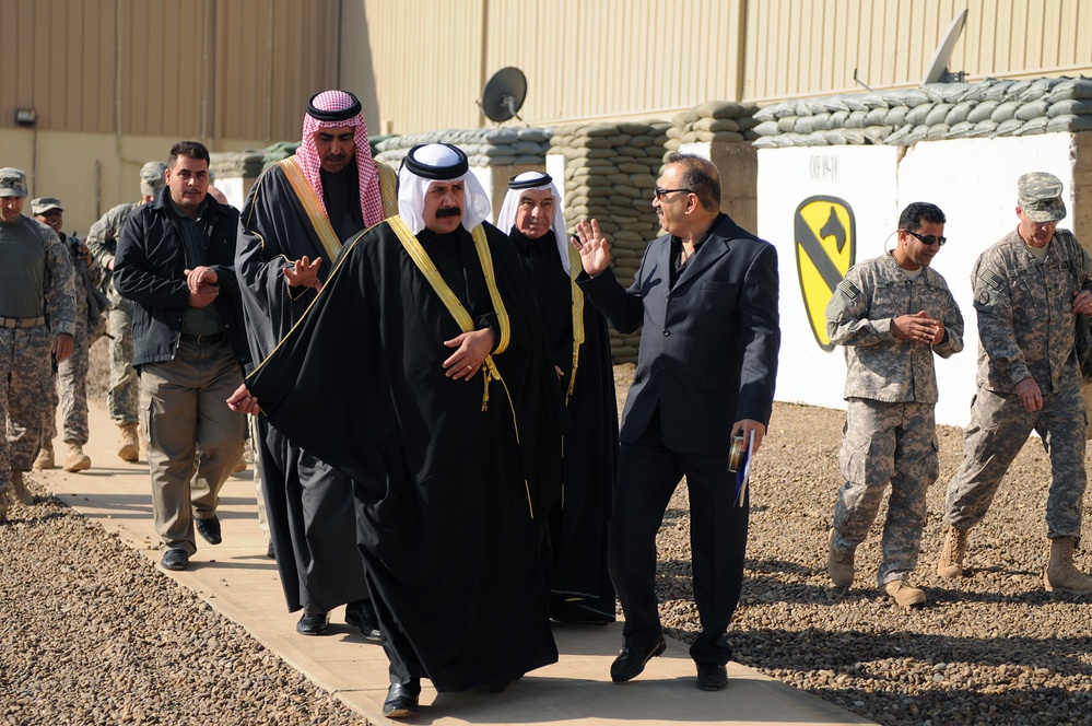Sheiks assure partnership, continued support to United States Division-Center leaders