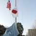 Raising the flags in Japan
