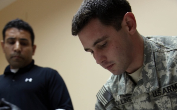 Crime scene training