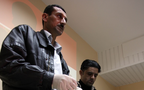 Crime scene training