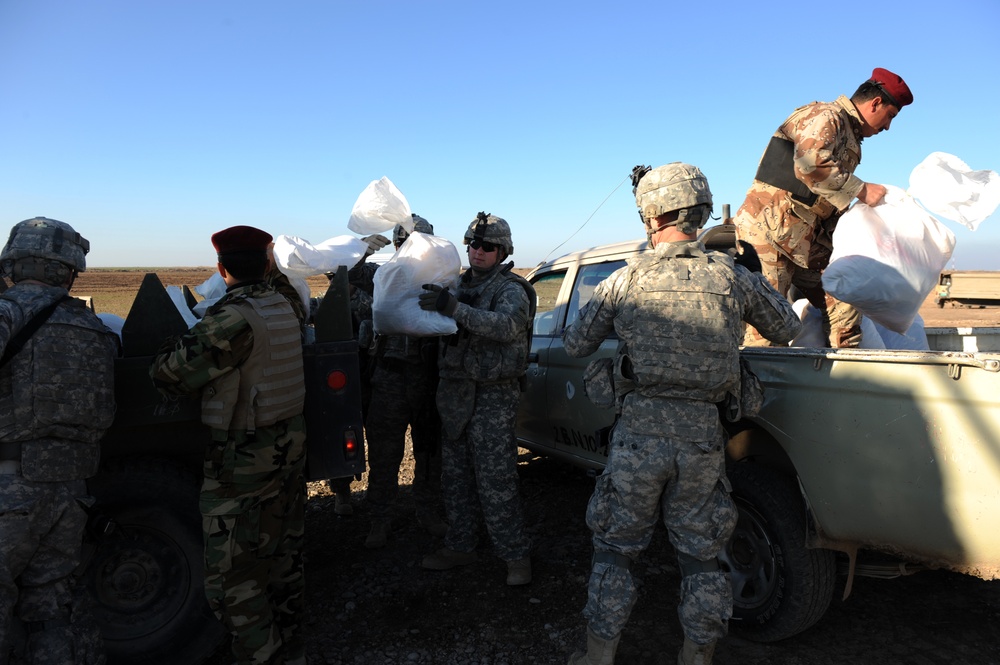 6-1 CAV and IA Deliver Toys To Kids