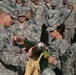 93rd MP Battalion 'War Eagles' case colors and prepare to fly home