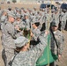 93rd MP Battalion 'War Eagles' case colors and prepare to fly home