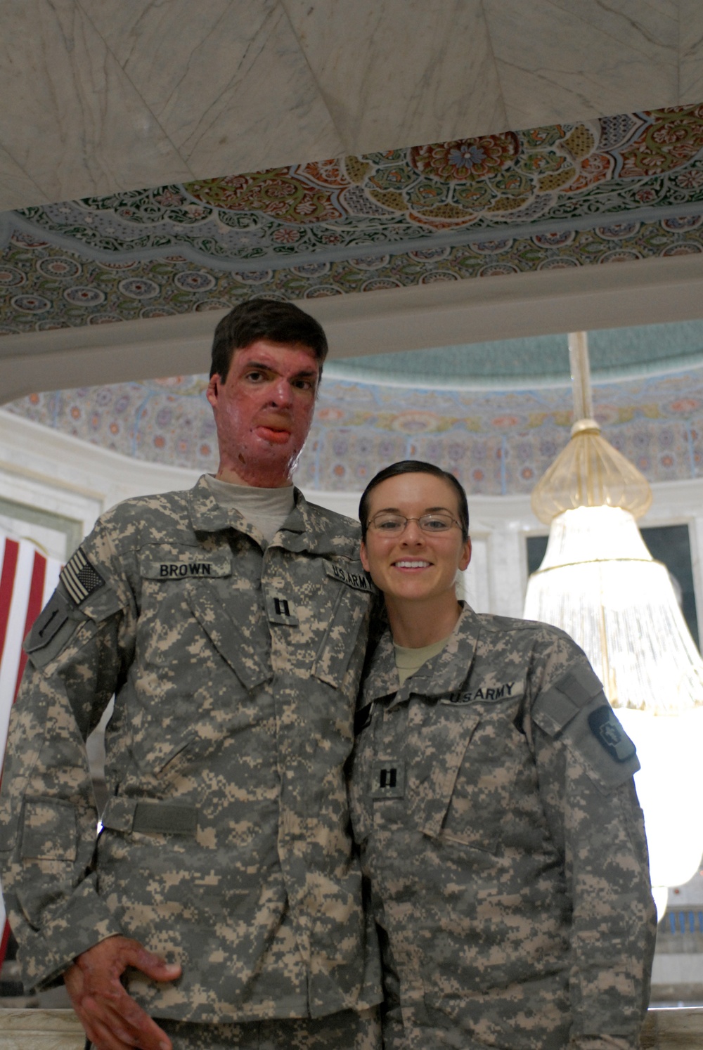 Soldier's life altering injury turns into unique war love story