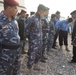 Iraqi police inspection formation