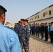 Iraqi police inspection formation