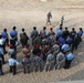 Iraqi police inspection formation