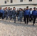 Iraqi police inspection formation