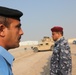 Iraqi police inspection formation