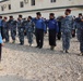 Iraqi police inspection formation