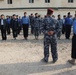 Iraqi police inspection formation