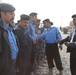 Iraqi police inspection formation