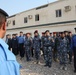 Iraqi police inspection formation