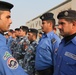 Iraqi police inspection formation