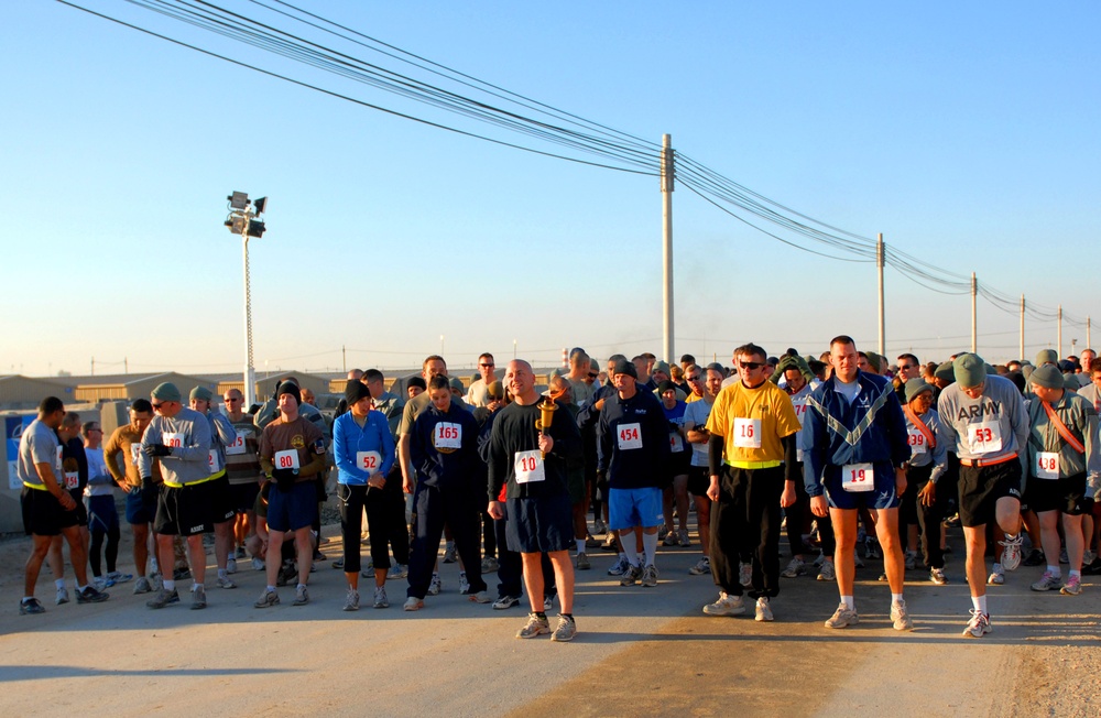 Kandahar Airfield Special Olympics 5K Run