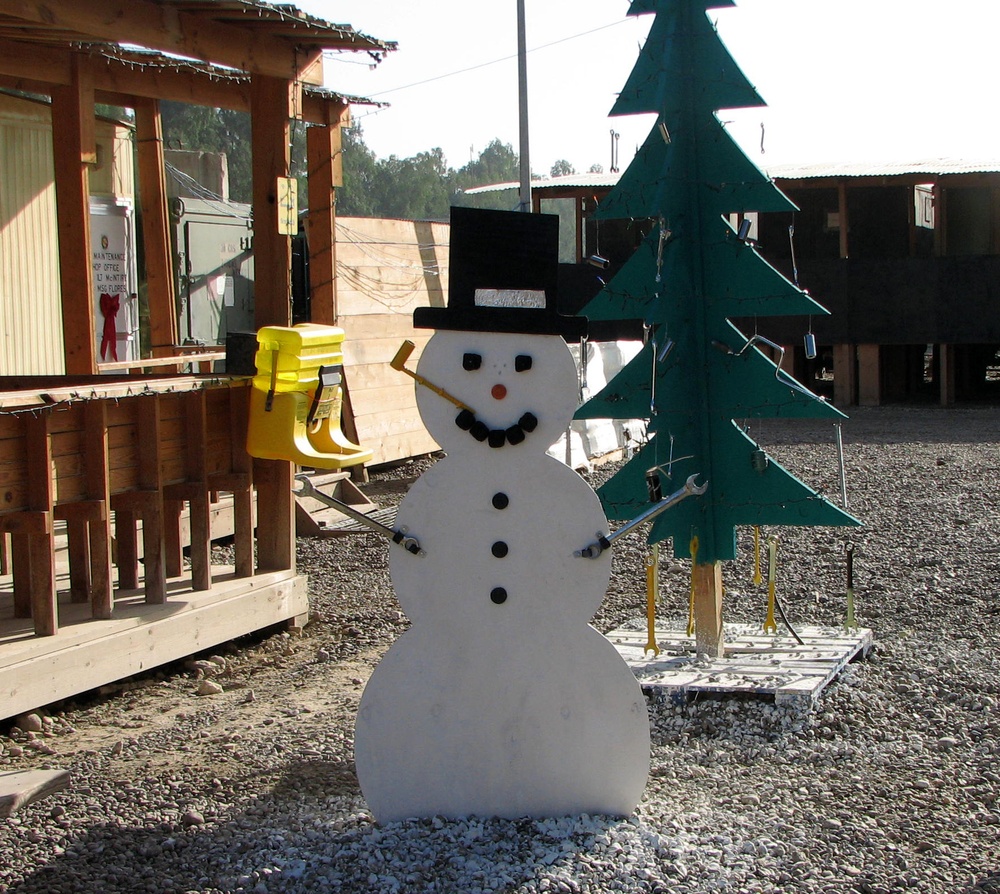 Frosty the Snowman in Iraq
