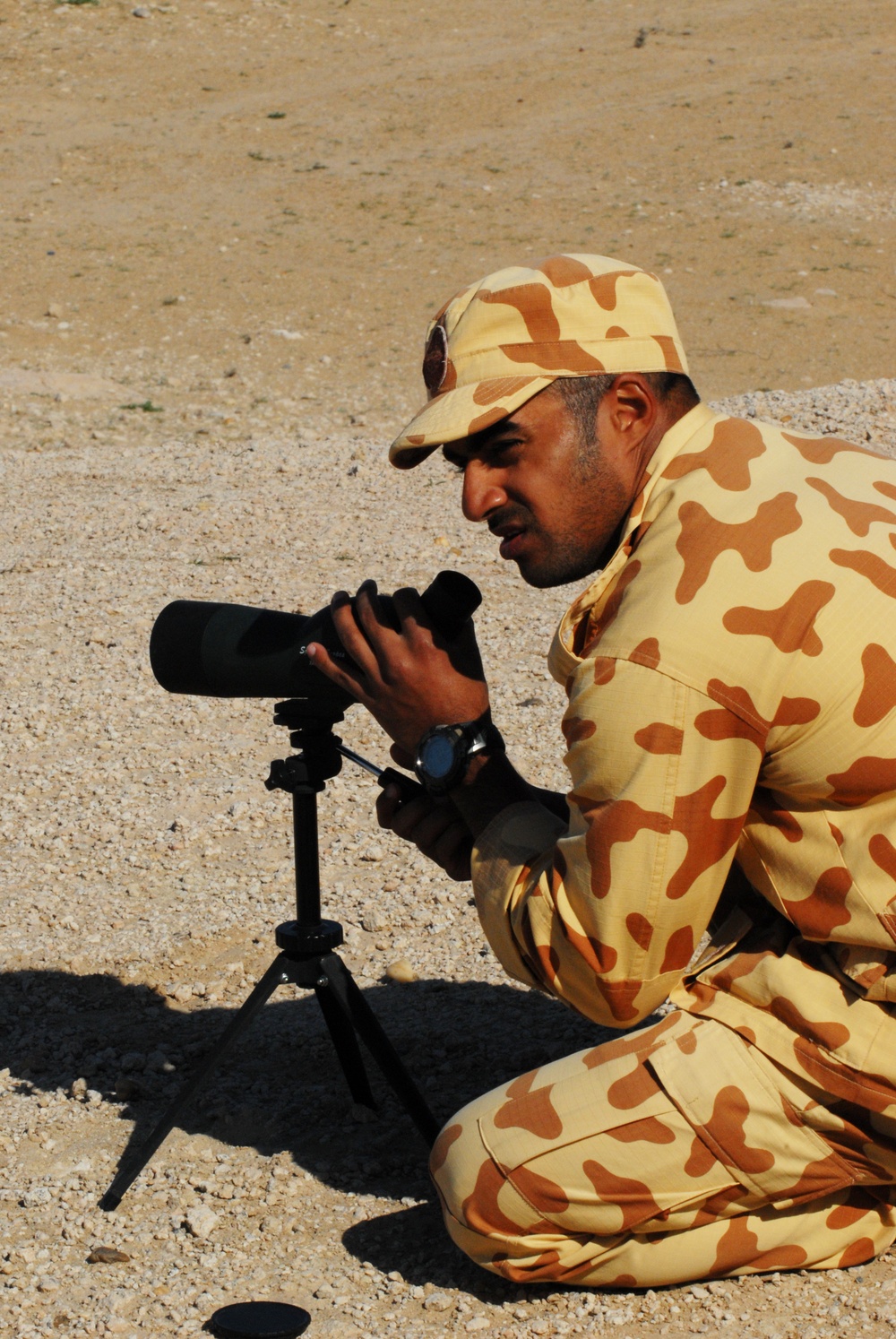 U.S. Forces Conduct Sniper Training With Kuwait Commandos