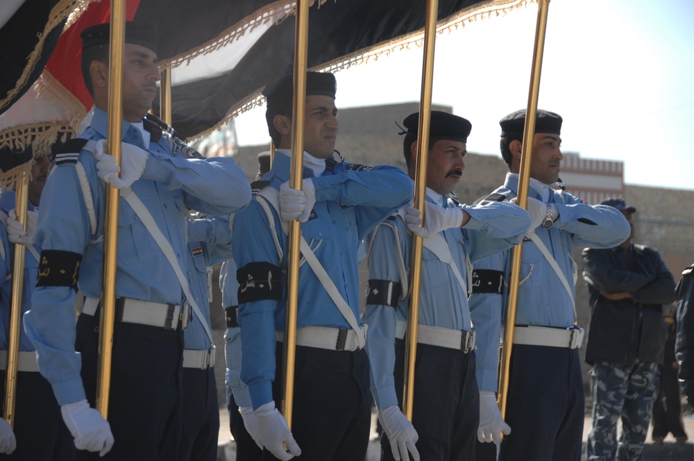 Iraqi Police Parade