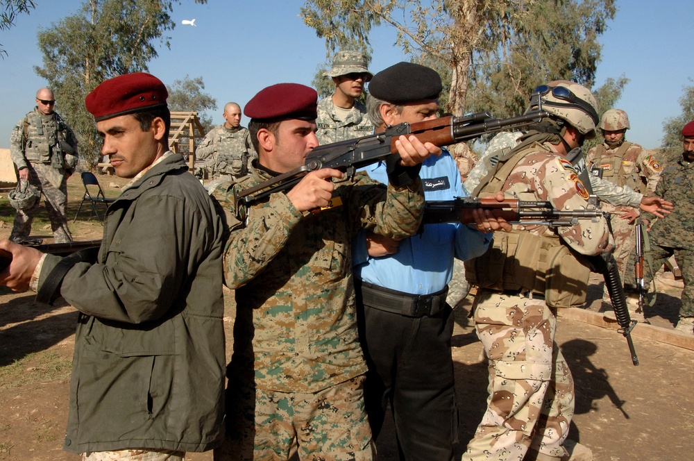 Combined checkpoint training