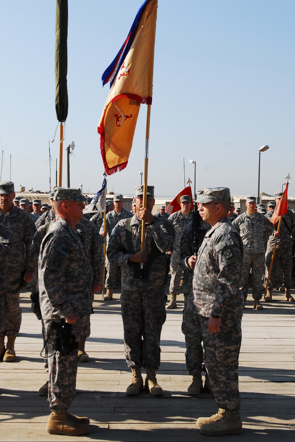 2-127th Soldiers leave perfect as 515th assumes command during TOA