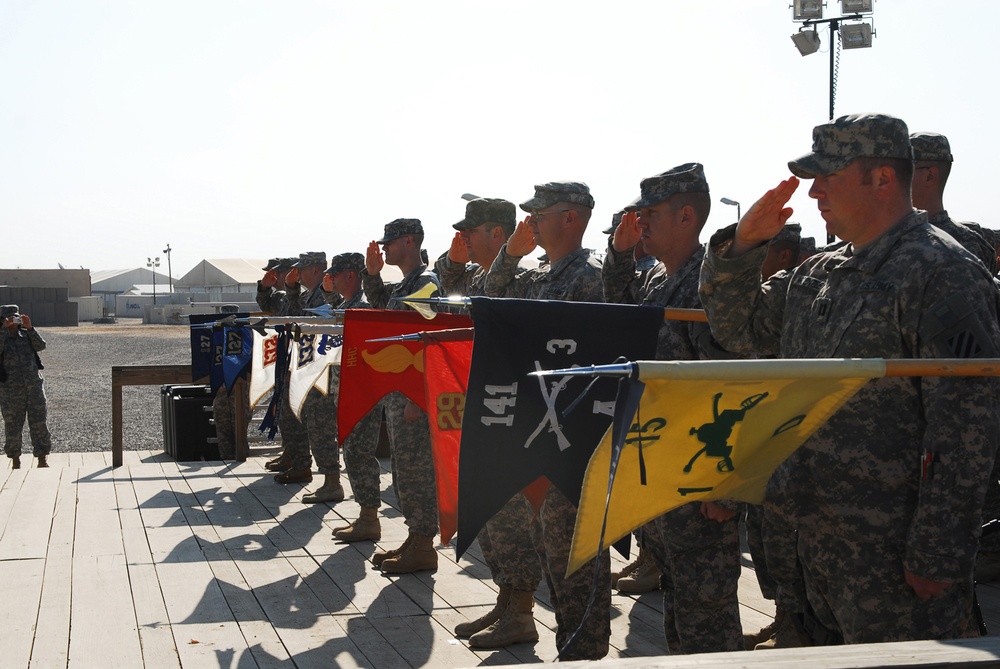 2-127th Soldiers leave perfect as 515th assumes command during TOA