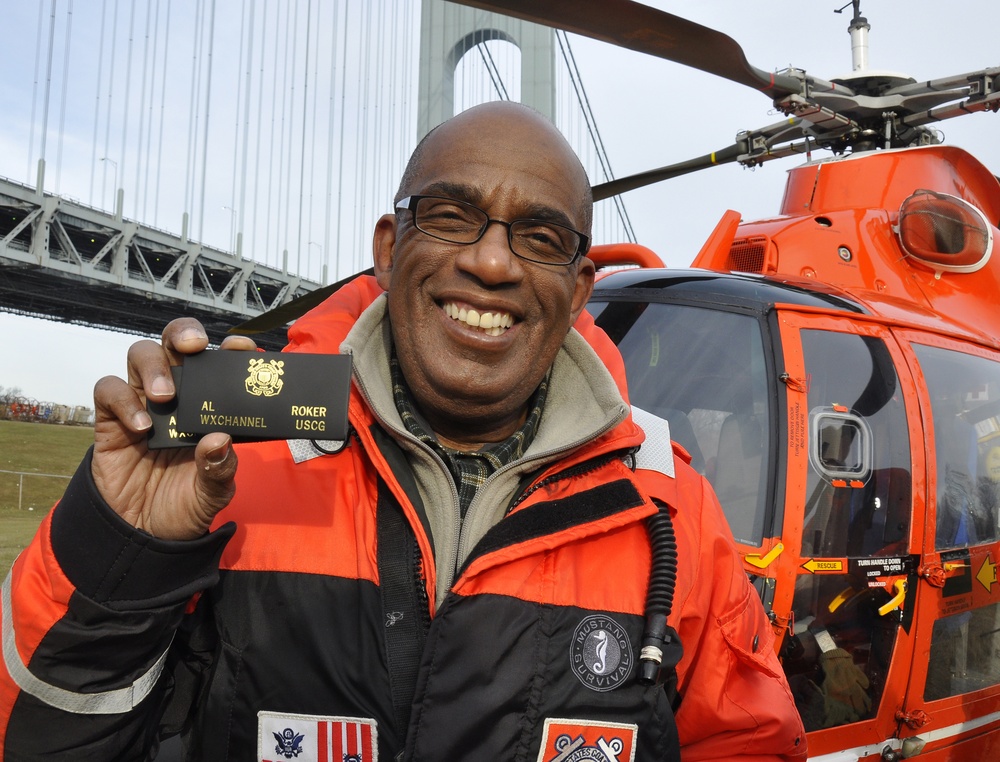 Al Roker and the Coast Guard