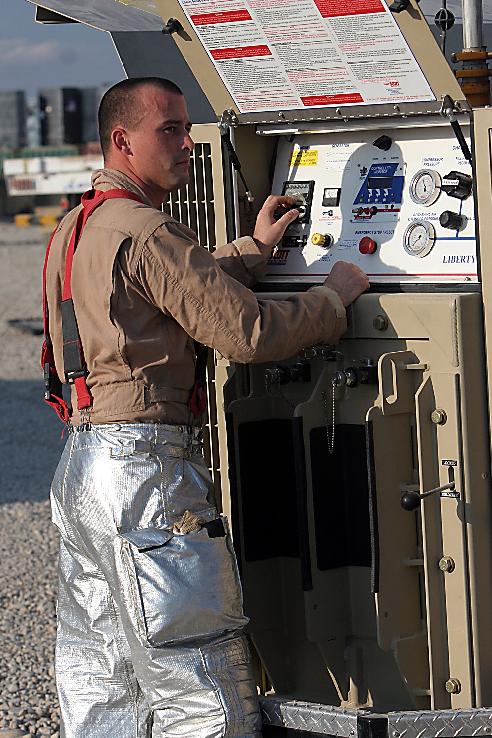 ARFF Marines test IDF response procedures