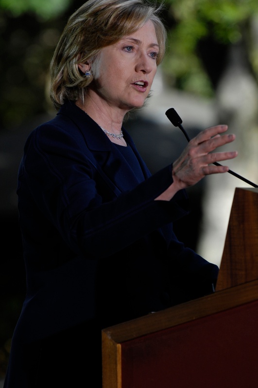 Secretary of State Hillary Rodham Clinton visits Hawaii