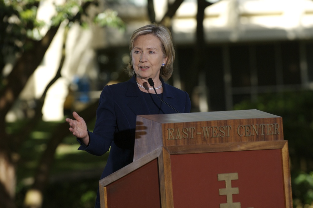 Secretary of State Hillary Rodham Clinton visits Hawaii