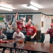 Soldiers enjoy football