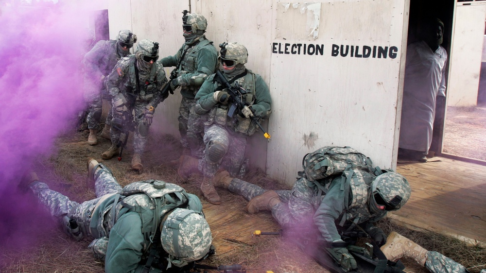 Base defense operations training