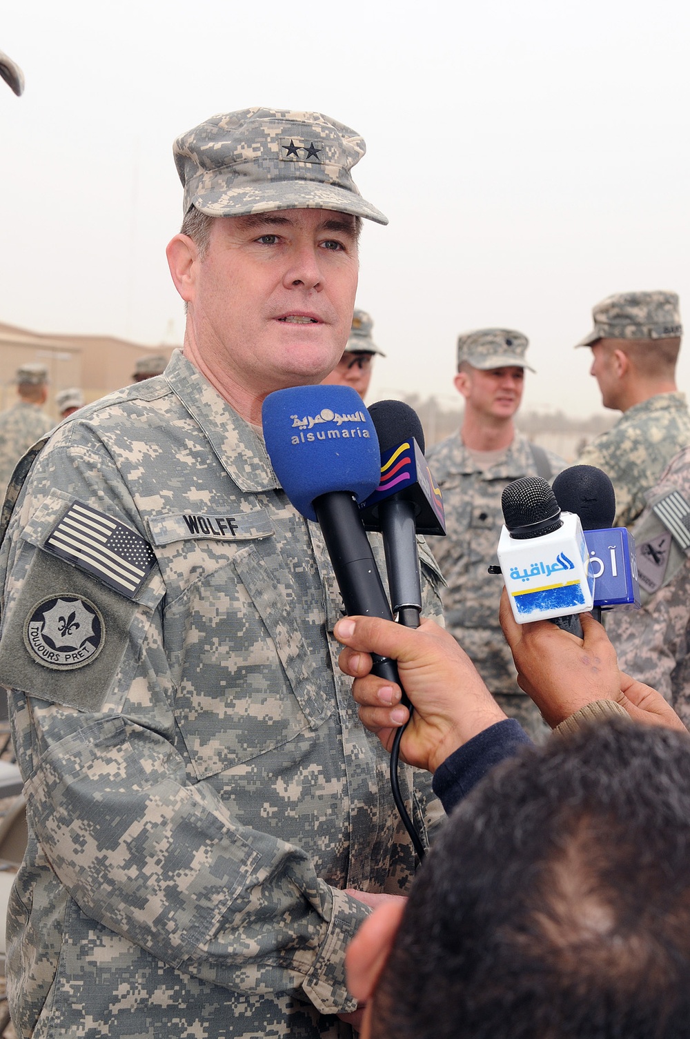 Iron soldiers assume responsibility for Baghdad operational environment