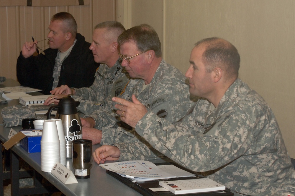 United States Army Forces Command Commander, Gen. Campbell Visits 1st Brigade during Joint Readiness Training Center