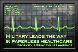 Military leads the way in paperless healthcare