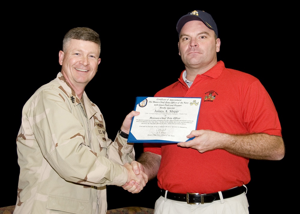 Civilian named honorary chief