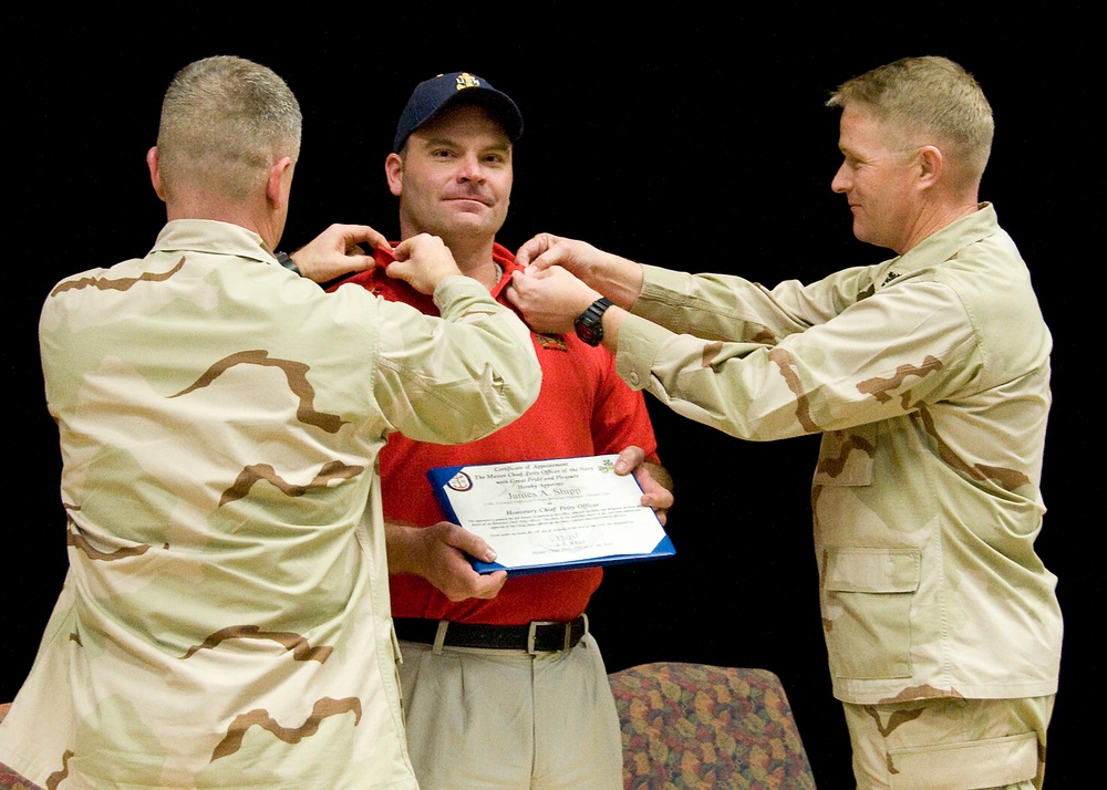 Civilian named honorary chief