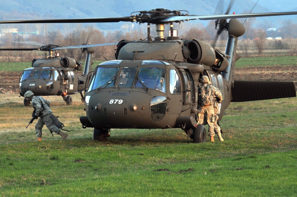 KFOR Soldiers train to provide quick and decisive action anywhere in Kosovo