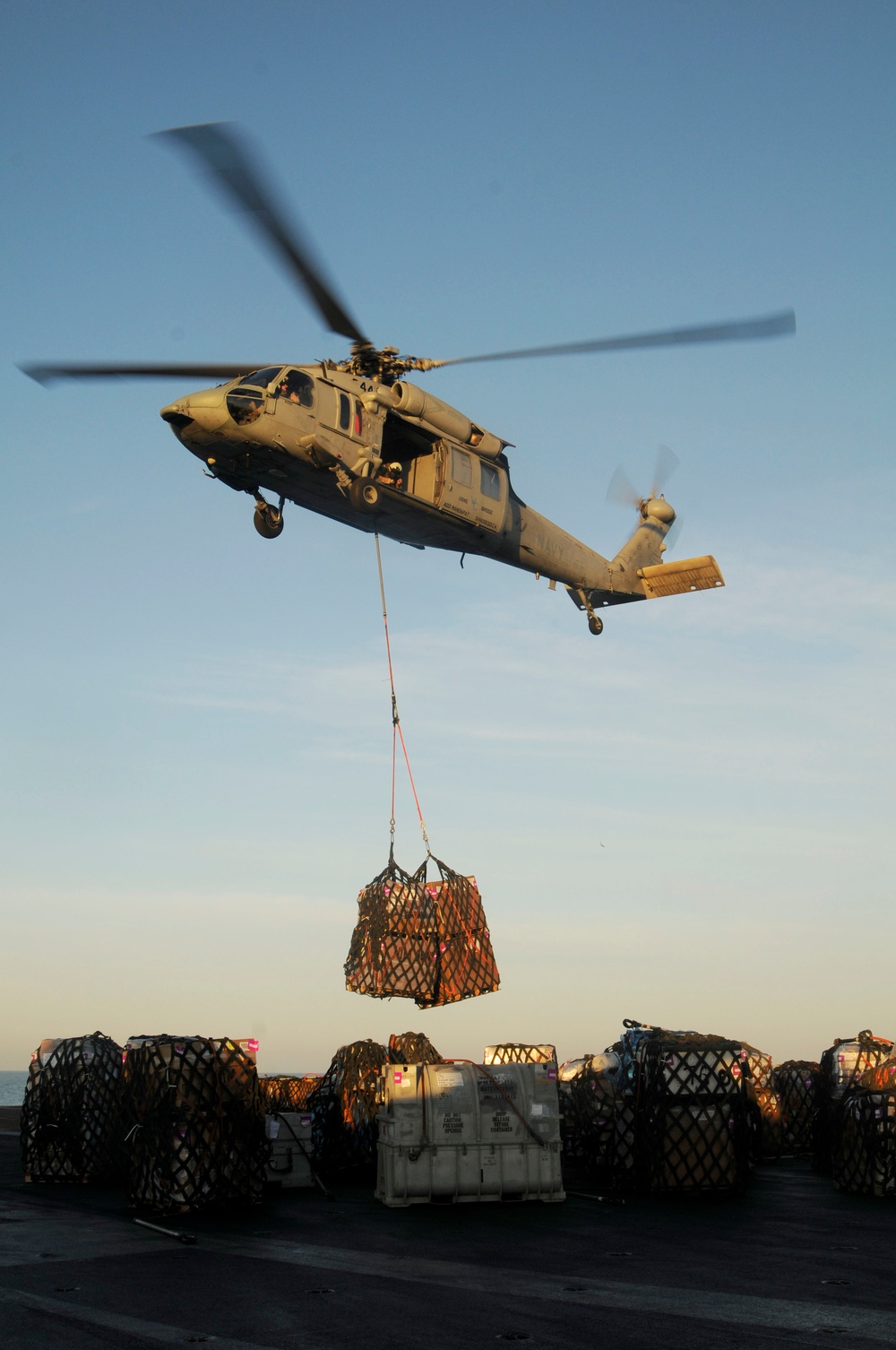 USS Nimitz continues operations