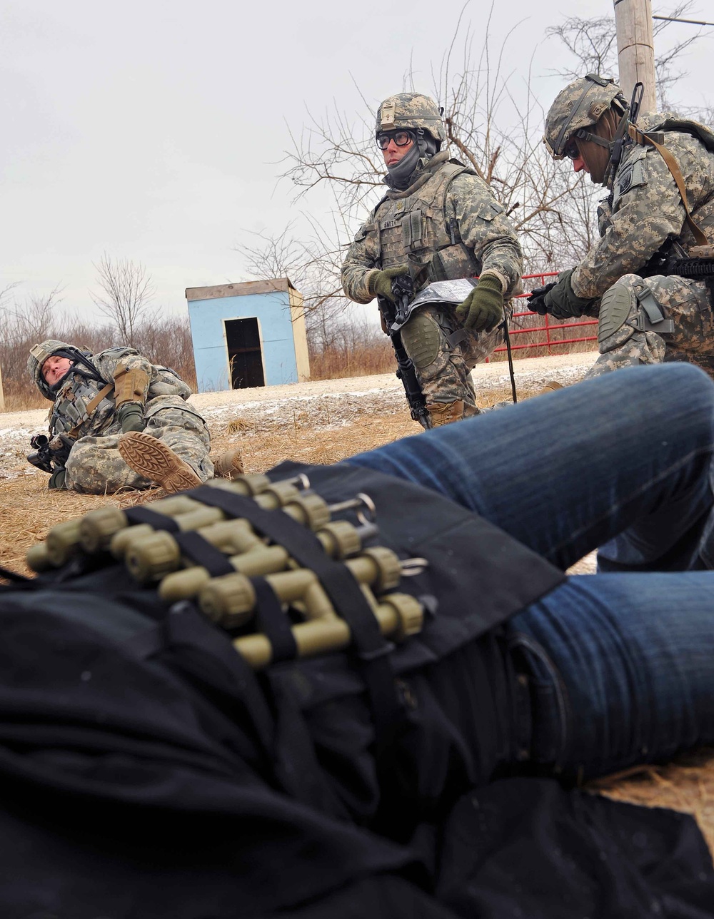 Handful of High Ranking Guardsmen undergo basic Soldier skill training, deployment