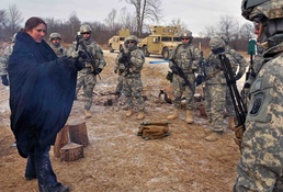 Handful of High Ranking Guardsmen undergo basic Soldier skill training, deployment