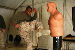 Deployed Marines Learning Professionalism through MCMAP