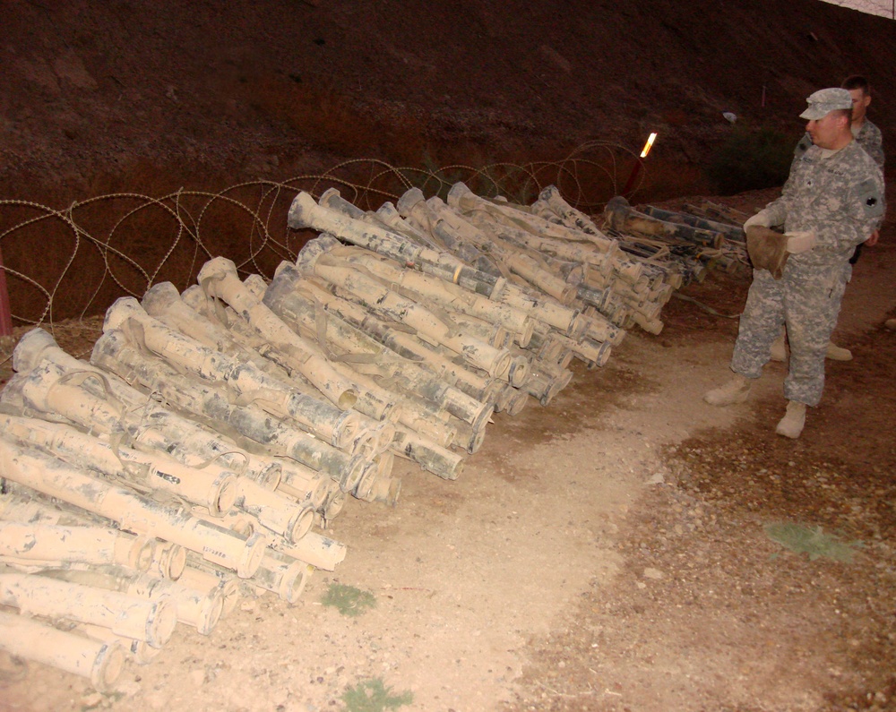 96th Sustainment Brigade Recovers Munitions at Camp Taji