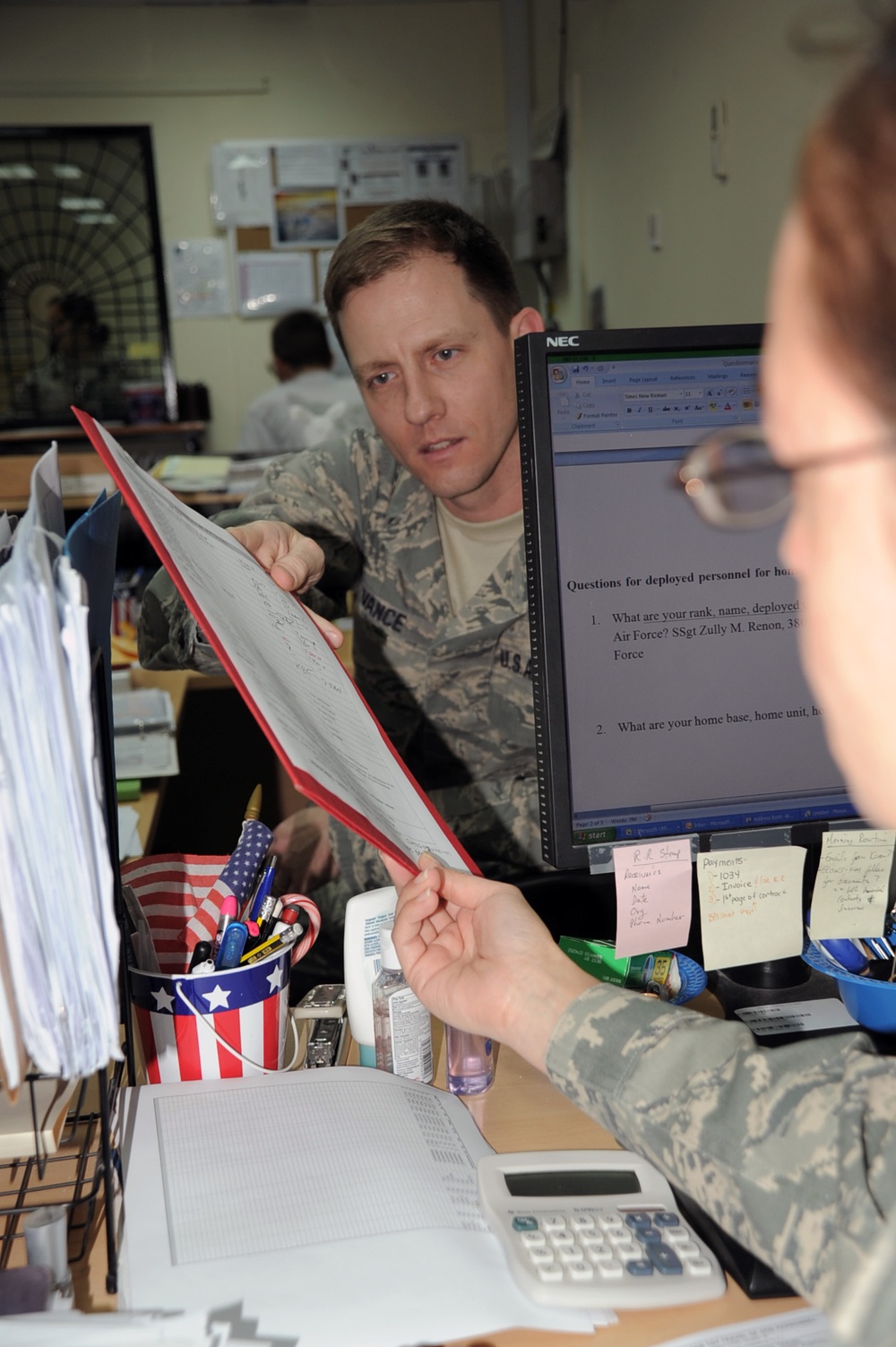 Comptroller Officer, Wichita Falls Native, Leads Finance Team at Southwest Asia Base