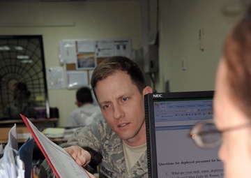 Comptroller officer, Wichita Falls native, leads finance team at Southwest Asia base